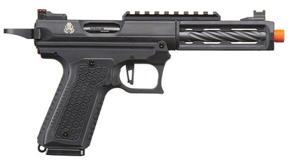 Lancer Tactical x Tandemkross CTHULHU Gas Blow Back Airsoft Pistol, Black