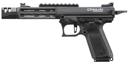 Lancer Tactical x Tandemkross CTHULHU Gas Blow Back Airsoft Pistol, Black