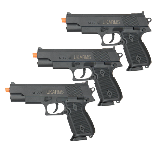 Triple pack of UKRAMS M996B - Spring Pistol
