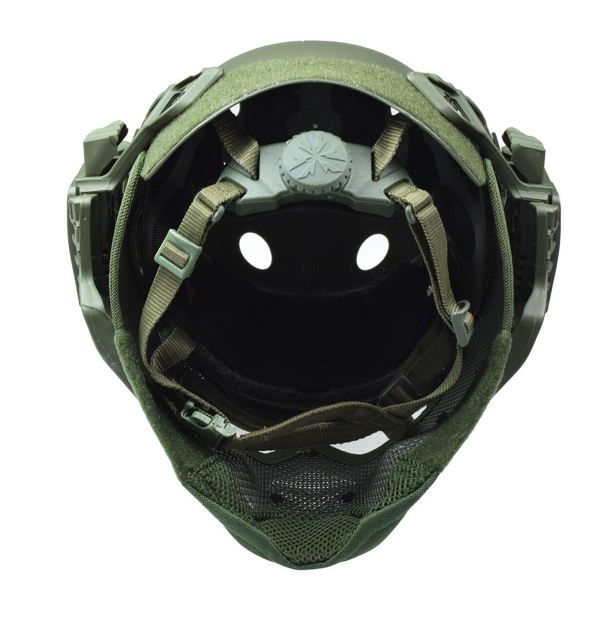 RTQ G4 System PJ Helmet & Full Mask, OD Green