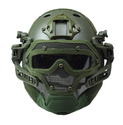 RTQ G4 System PJ Helmet & Full Mask, OD Green