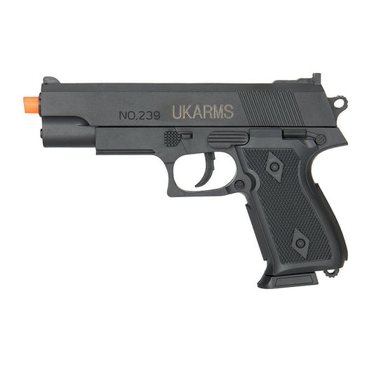UKRAMS M996B 7" Spring Airsoft Pistol - Black