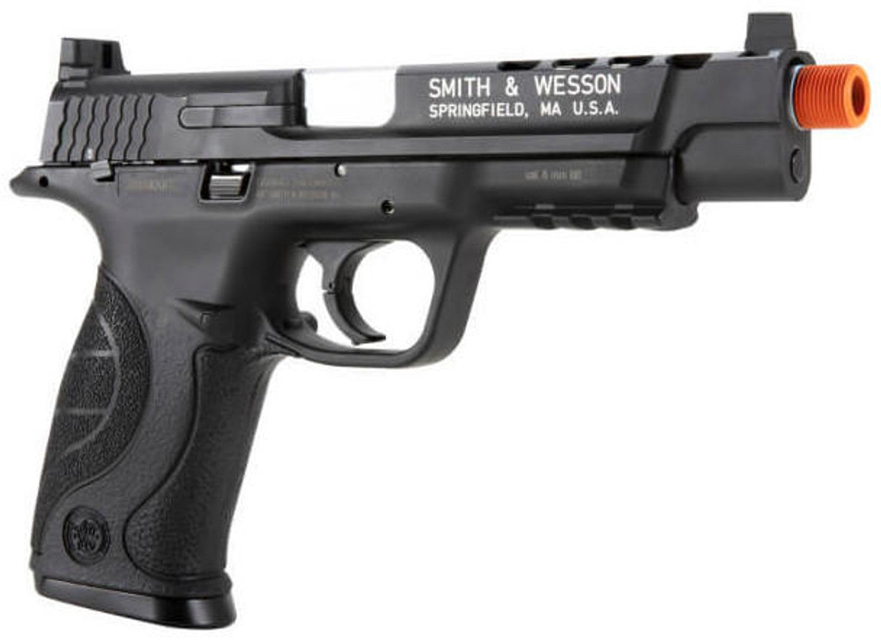 S&W M&P9L Performance Center CO2 Blowback Airsoft Pistol, Black