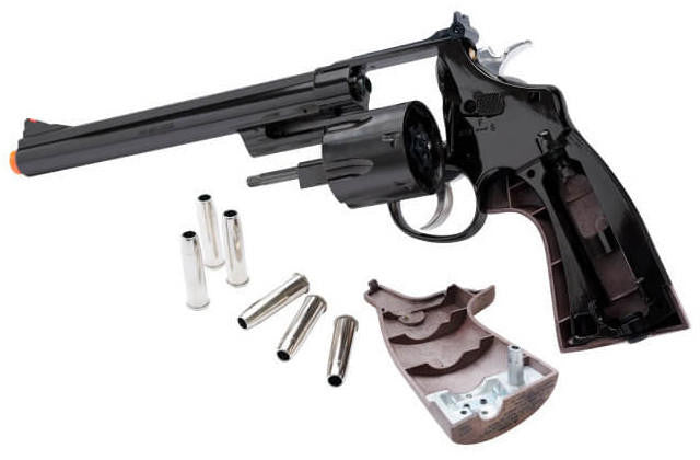 Smith & Wesson M29 8" CO2 Airsoft Revolver, Black