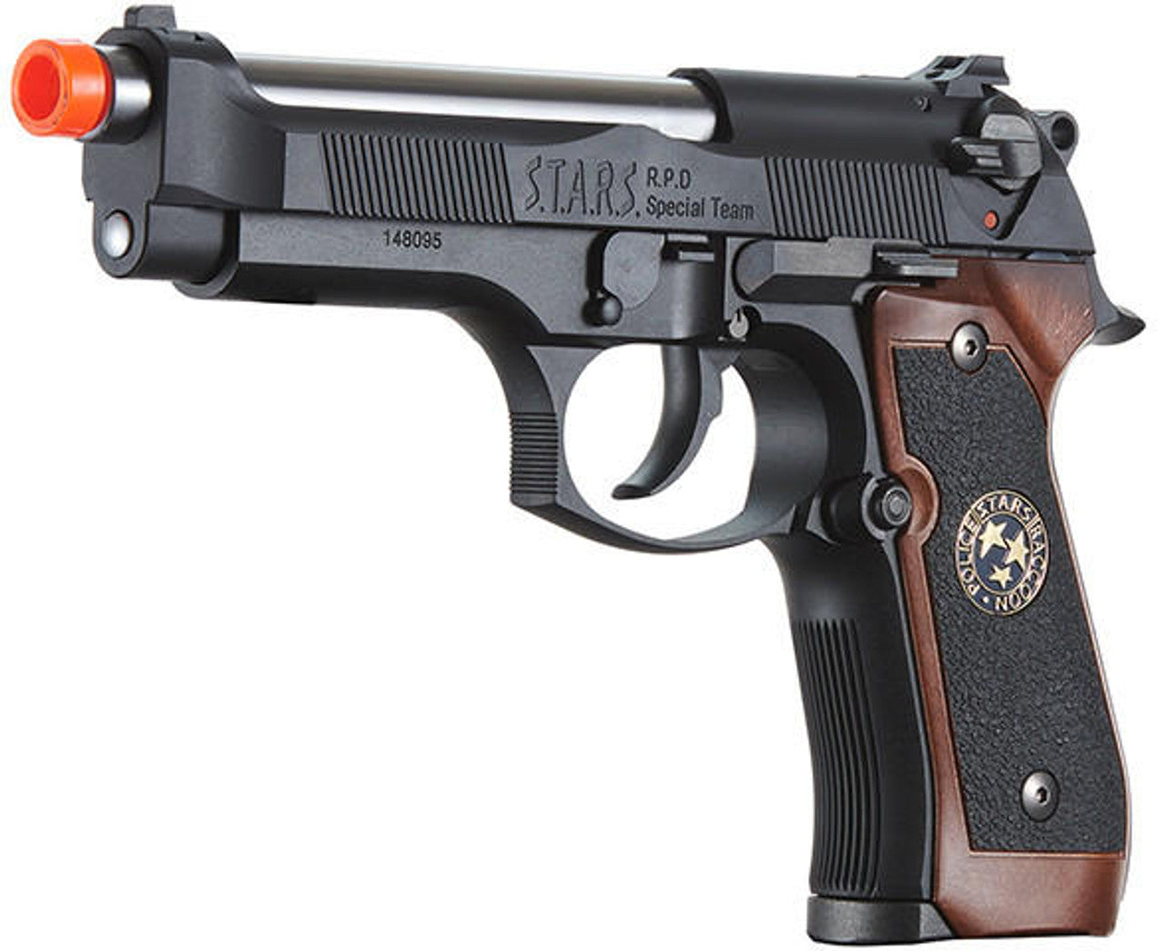 Tokyo Marui Biohazard Samurai Edge Standard Hi-Grade Type GBB Airsoft Pistol, Two-Tone