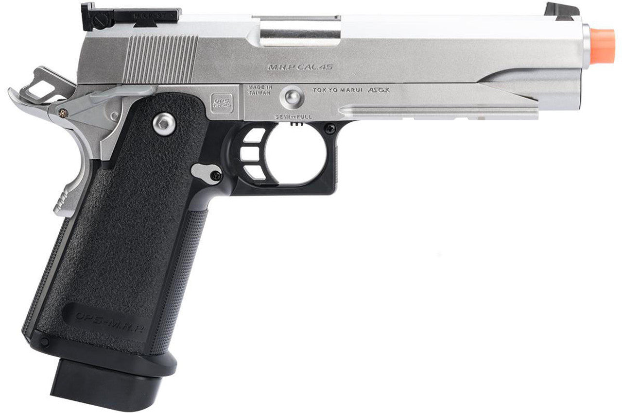 Tokyo Marui HI-CAPA 5.1 SV AEP Electric Blowback Airsoft Pistol, Silver