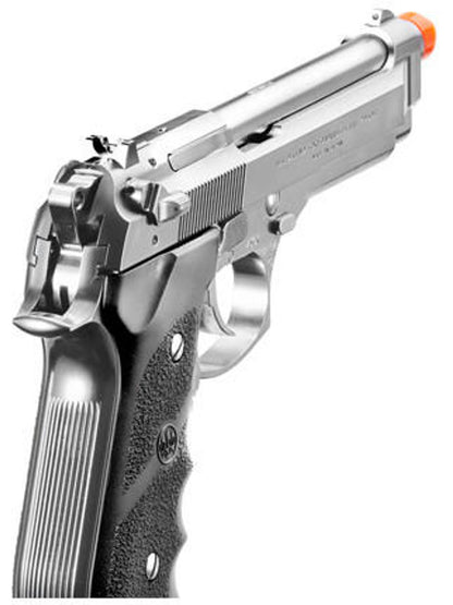 Tokyo Marui M92F Chrome Stainless Finishing Airsoft Gas Blowback Pistol, Chrome