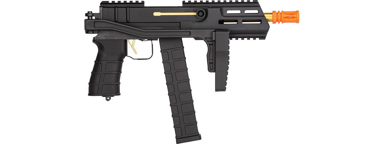 Tokyo Marui Scorpion MOD M Airsoft Submachine Gun, Black