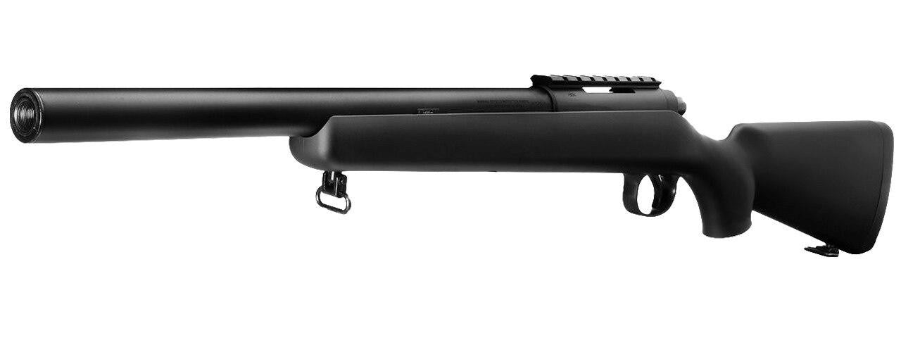 Tokyo Marui VSR-10 G-Spec Bolt Action Airsoft Sniper Rifle w/ Mock Suppressor, Black