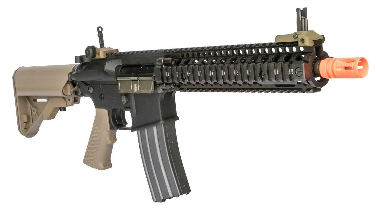 VFC Avalon MK18 Carbine AEG Airsoft Rifle, Black / Tan