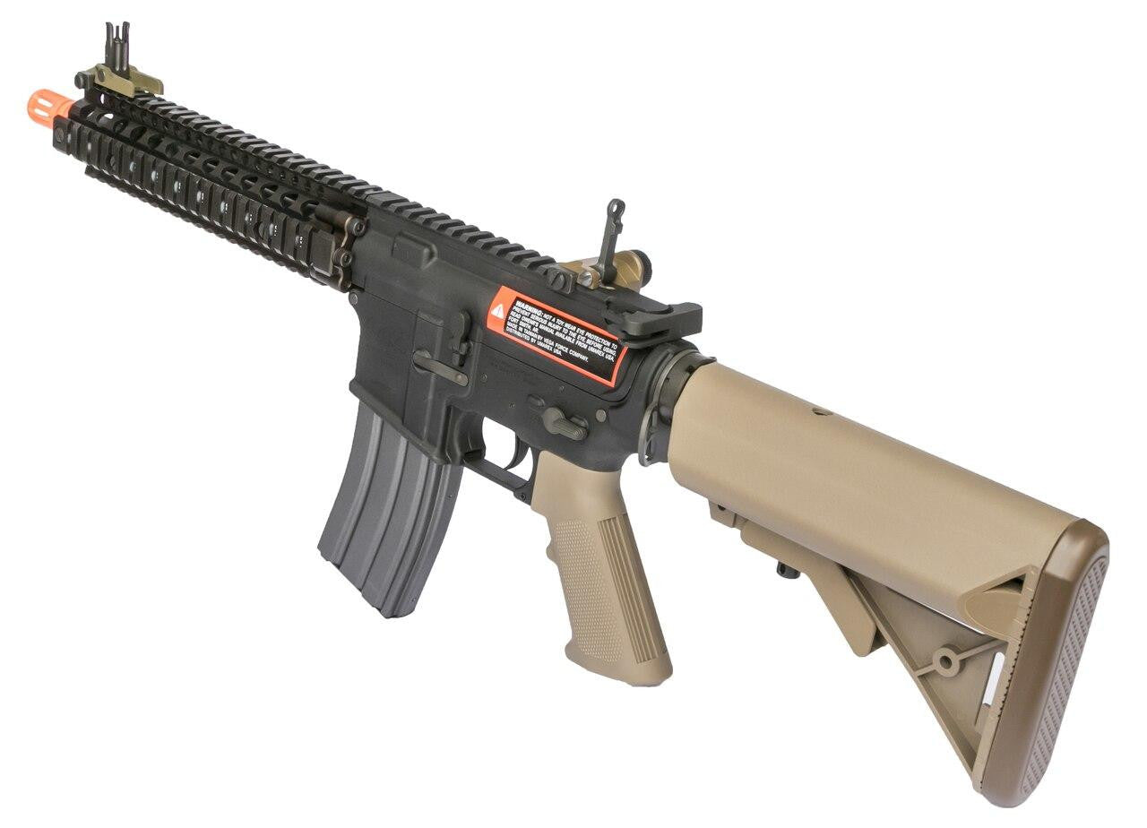 VFC Avalon MK18 Carbine AEG Airsoft Rifle, Black / Tan