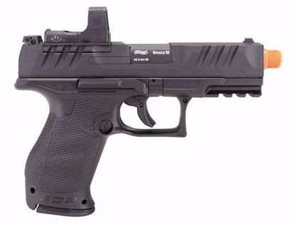 Walther PDP Compact FS Gas Powered NBB Airsoft Pistol w Optic, Black