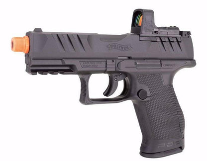 Walther PDP Compact FS Gas Powered NBB Airsoft Pistol w Optic, Black