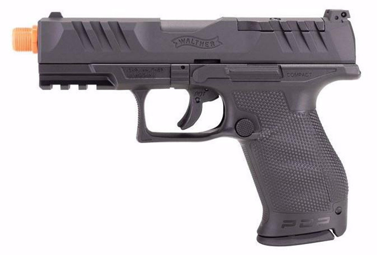 Walther PDP Compact FS Gas Powered NBB Airsoft Pistol w Optic, Black