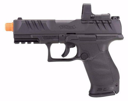 Walther PDP Compact FS Gas Powered NBB Airsoft Pistol w Optic, Black